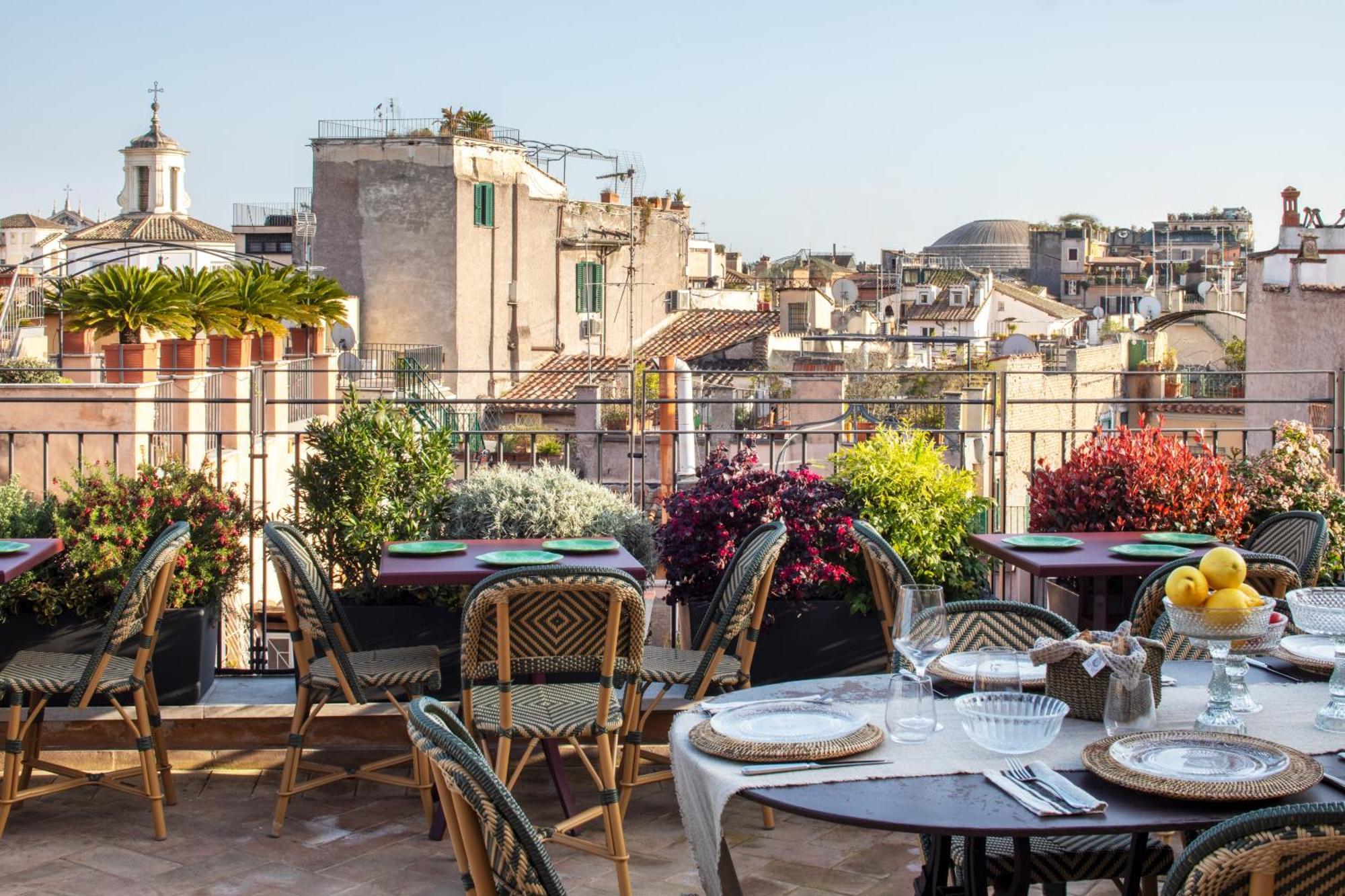 Hotel Adriano Rooftop Roma Dış mekan fotoğraf