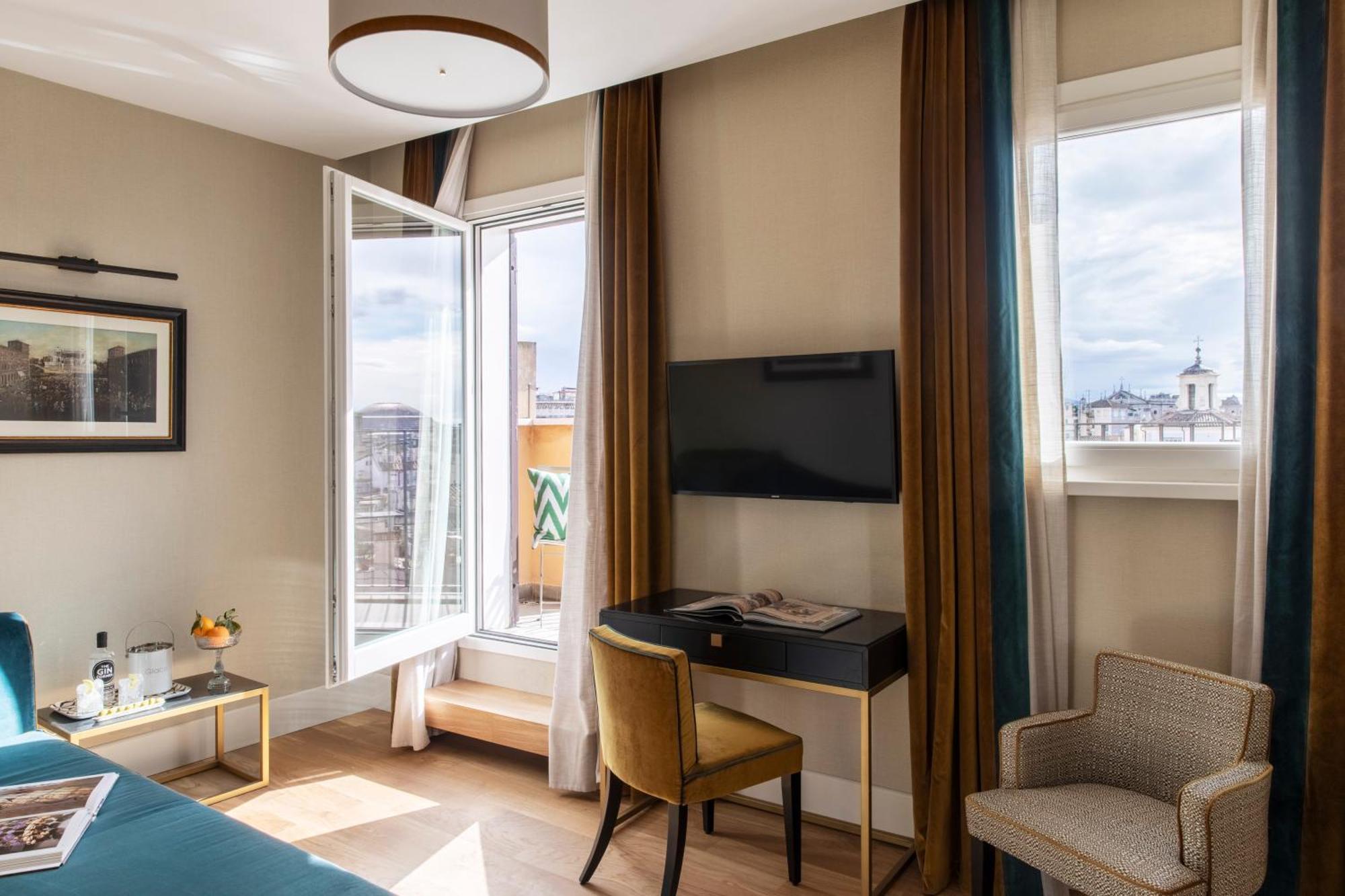 Hotel Adriano Rooftop Roma Dış mekan fotoğraf
